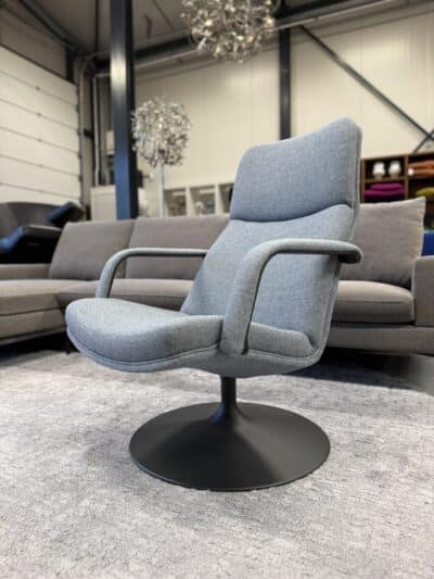 F156 fauteuil stof draai stoel - afbeelding 3