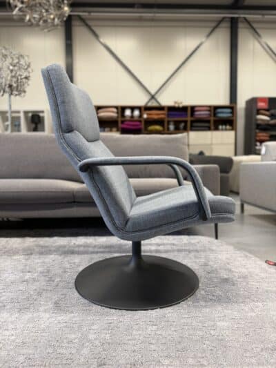 F156 fauteuil stof draai stoel - afbeelding 6