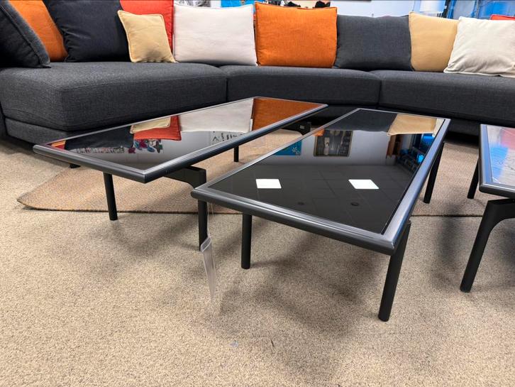 Nieuw rolf benz 901 413 salontafel blad glas design tafel