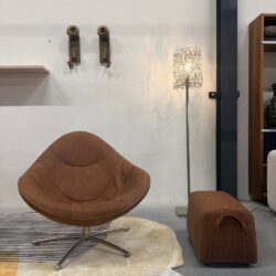 Nieuw Label van den Berg Hidde Draai Fauteuil Bruin