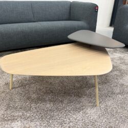 Leolux Tilio salontafel eiken hout Grijs design Tafel