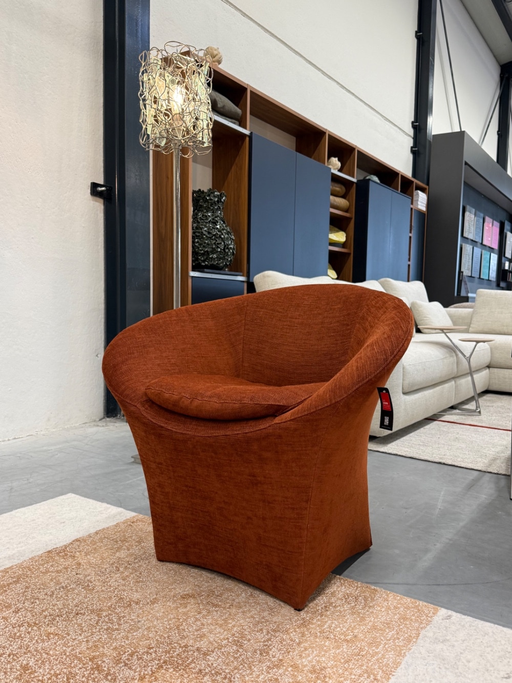 Showmodel label van den berg ace fauteuil velour stoel
