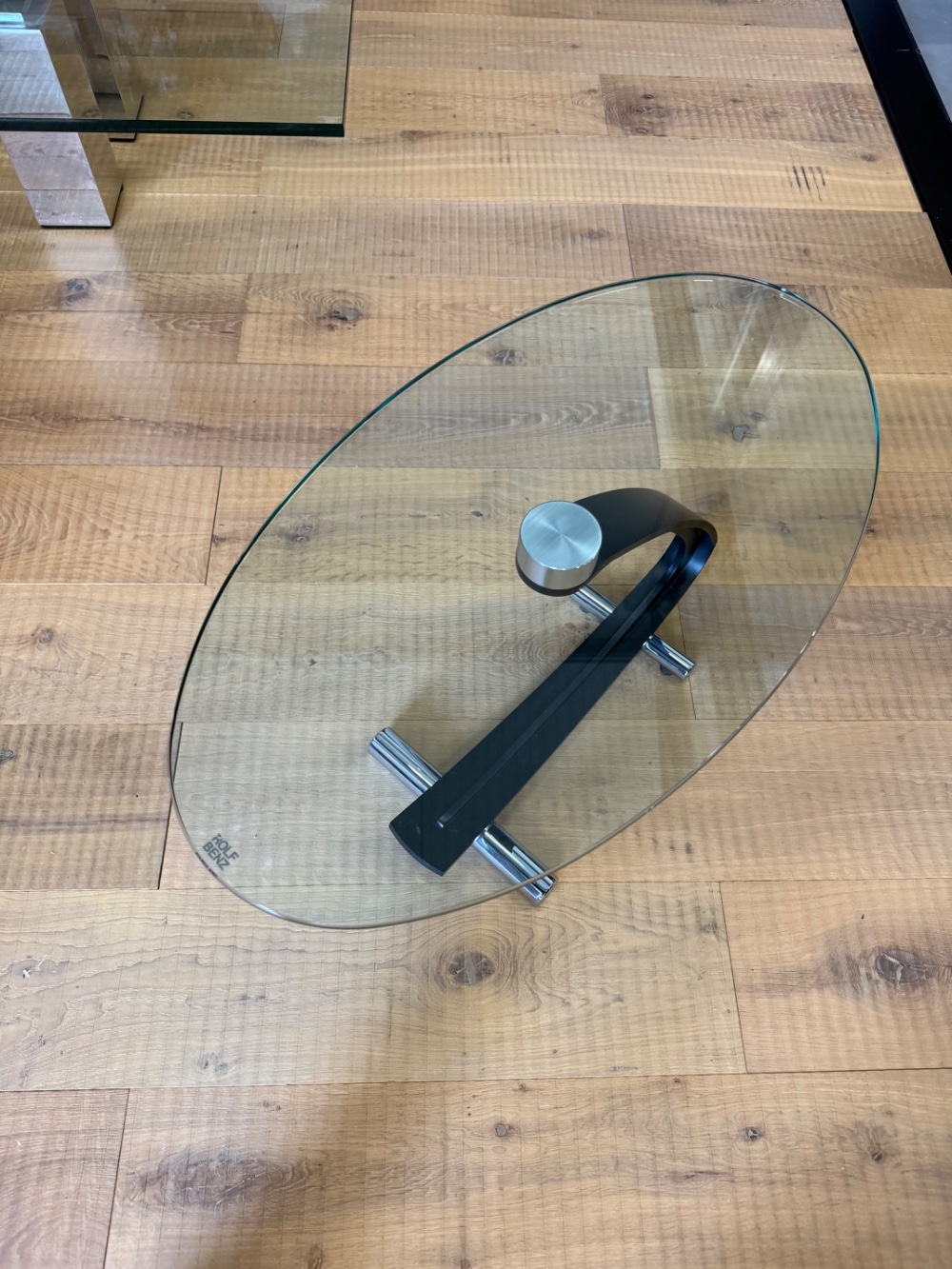 2 rolf benz bijzettafel glas tafel design