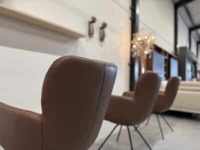 Madison eetkamerstoelen stof leer - afbeelding 10