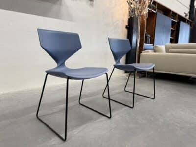 Quo 910 stoelen blauw - afbeelding 3