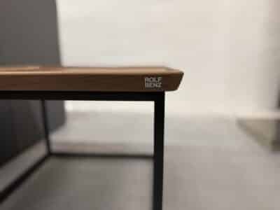 934 bijzettafel noten hout - afbeelding 4