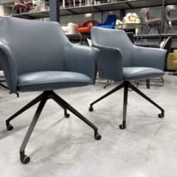 2 Mara Eetkamerstoelen Twist Raffino Whale