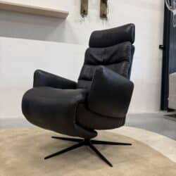 Arva E Lounge Relax Fauteuil Zwart