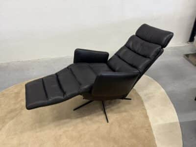 Arva e lounge relax fauteuil zwart - afbeelding 15