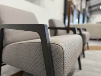 2 showmodel splinter fauteuils stof - afbeelding 5