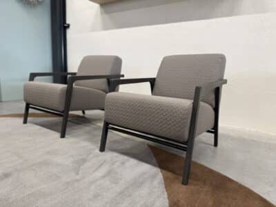 2 showmodel splinter fauteuils stof - afbeelding 8