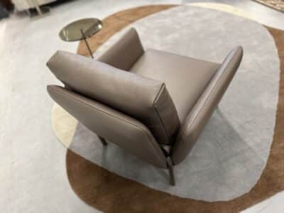 Enna fauteuil senso walnut leer - afbeelding 9