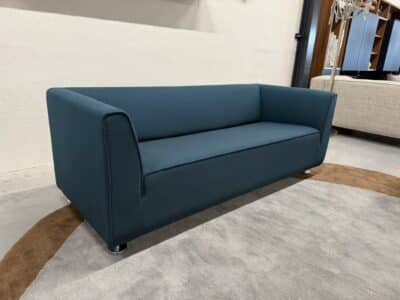 4800 bank 2,5 zits blauw stof - afbeelding 5