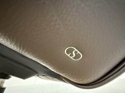 De sede 149 fauteuil met voetenbank bruin leer - afbeelding 13