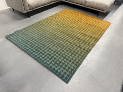 Vloerkleed groen geel 244x173 - afbeelding 4