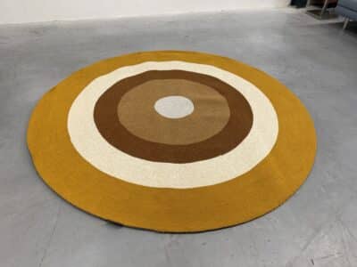 Vloerkleed rond wol d220