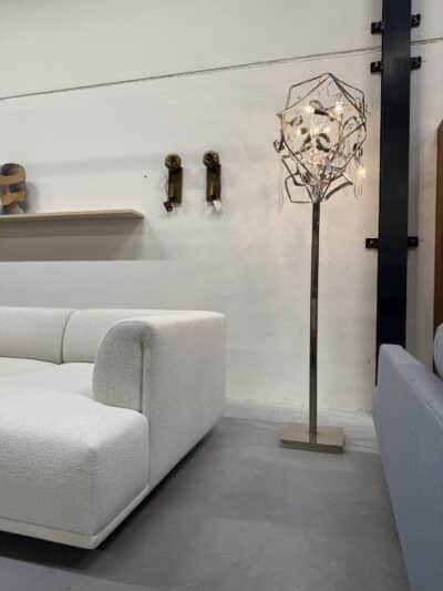 Delphinium vloerlamp nikkel - afbeelding 5